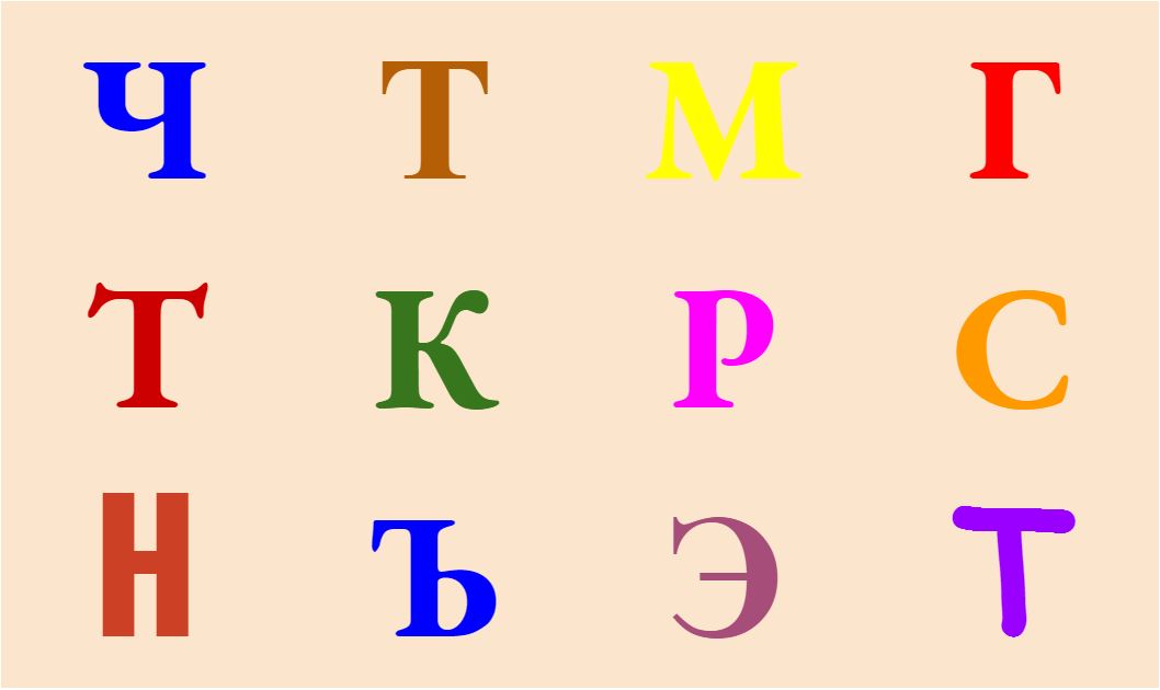 Найди все буквы Т